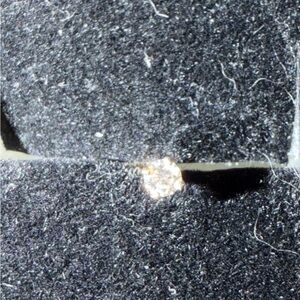 14k solid yellow gold 2mm lab diamond earring stud or nose ring stud 18 gauge